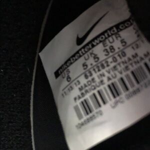 Nike Black Athletic Shoes